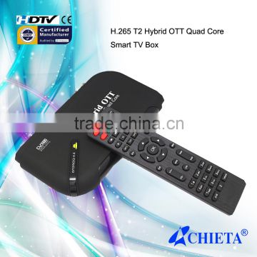 Amlogic805 Android DVB-T2 Digital Video Broadcasting OTT Smart TV Box