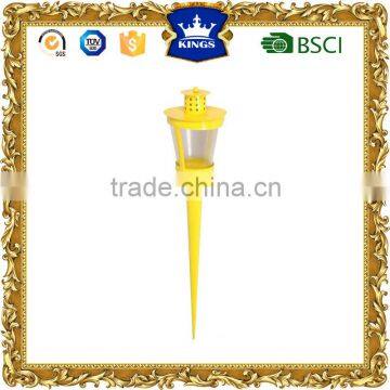 Hot selling cheap yellow Storm Lantern with Torch Shape