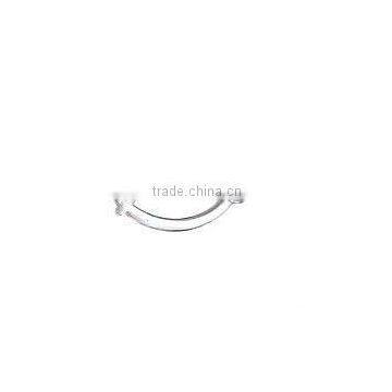 Flexible transparent eyebrow retainer ring accessory body piercing jewelry