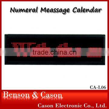 Led Calendar Clock