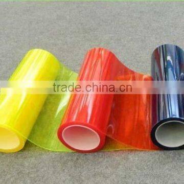 pvc colored soft film / sheet with different sizes