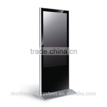 55 Inch stand alone LCD advertising equipment/network advertising display/smart advertisement