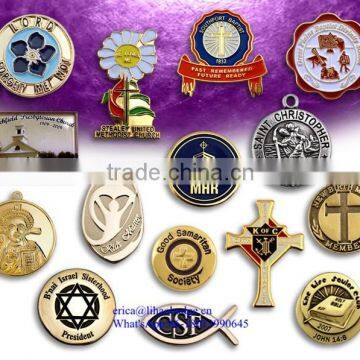 Custom Metal Jewelry Tags Metal Lapel Pin Hang Metal Tags for Scarf photo-5