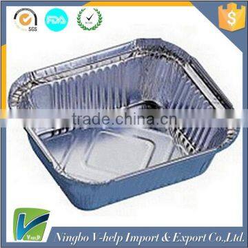 Hot selling rectangle disposable aluminum foil container