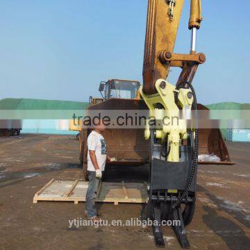 hydraulic grapple for CASE excavator/excavator 360 degree rotating gripper