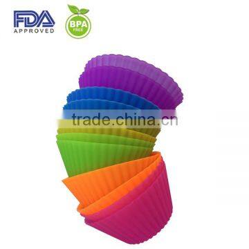 Colorful Silicone Muffin Mold photo-2