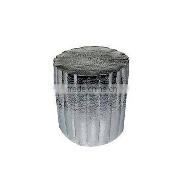 hammered aluminum stool's hexagonal Garden Furniture