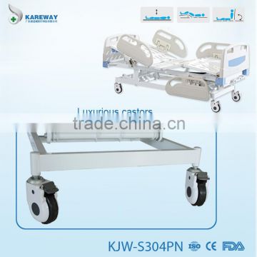 PP guard rails manual 3 functions nursing hospital bed for best price