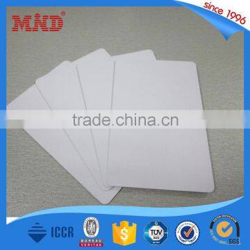 MDI25 Top quality Transparent inkjet PVC Plastic Business Card