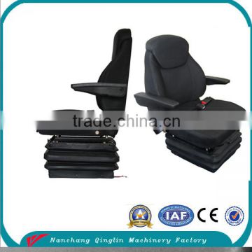 Fabric back adjustable swivel fabric air suspension seat(YJ03)