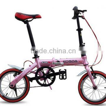 New Trade assurance supplier Mini portable folding bike/Bicycle/Carbon steel frame bike