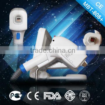 2016 CE approved machine with factory price / 808nm diode laser beauty salon equipment for freezing hair removal