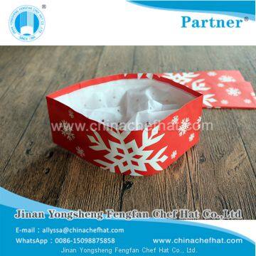 Christmas Red Paper Overseas Forage Cap photo-3