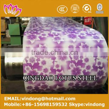 produce flower pattern prepainted steel coils,ppgi,colour coated steel