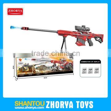 Zhorya hot selling red hand pumping water bullet gun Barrett M82A1