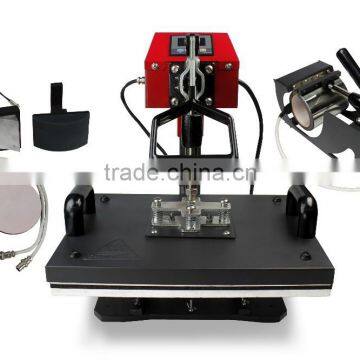 excellent quality 5in1 tshirt combo heat press machine