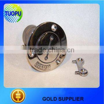 Tuopu marine supplier SS deck fillers,marine fuel filler cap