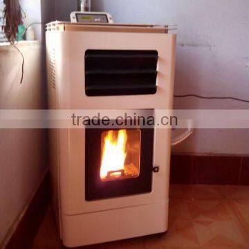 Pellet stove for BBQ to