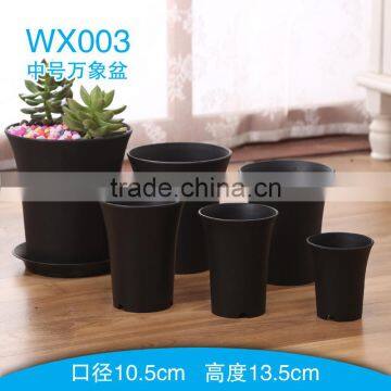 round plastic nusery pot PP flower pot 10.5*13.5cm