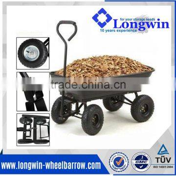 75L Utility Garden Wagon,Poly dump cart