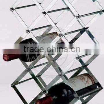 wholesale square wire wine rack