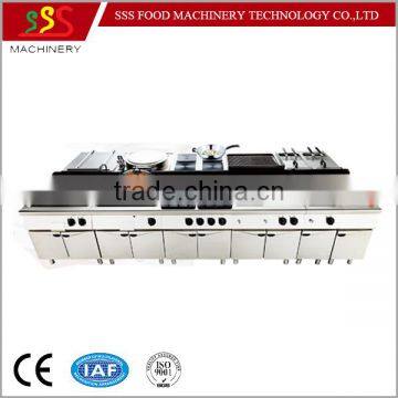 Customized Combination Oven Cooking Range For Restaurant Kitchen Equipment