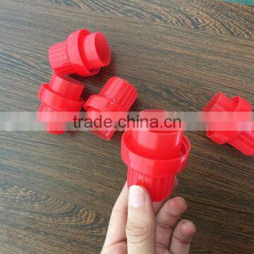 2017 Newest Custom Made 24mm, 25mm, 28mm, 35mm, 38mm, 55mm Plastic Beverage Bottle Caps for Sale