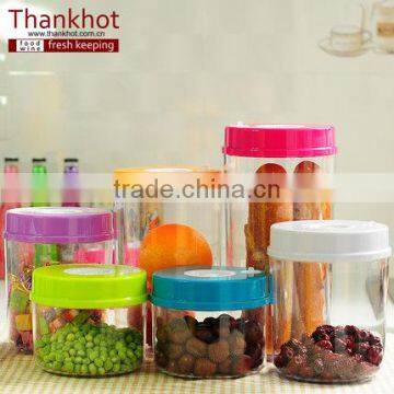 vacuum plastic salad container with lid