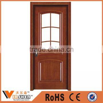 Various Engraved Pattern laminated wood door solid wood doors