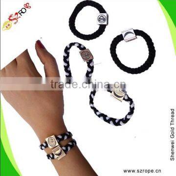 2015 Polyester Gilrs Handle Decoration With Metal Accessories photo-5