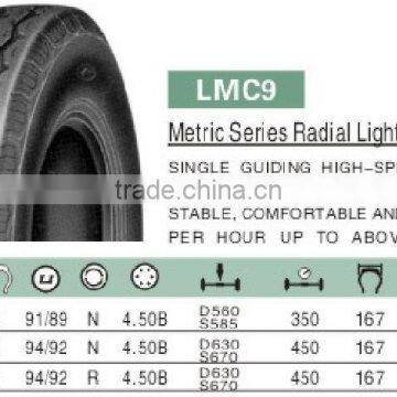 Metric Series Radial linglong Light Truck Tyre 165R13C