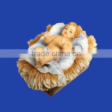 Wholesale Custom Resin Nativity Baby Jesus Statue