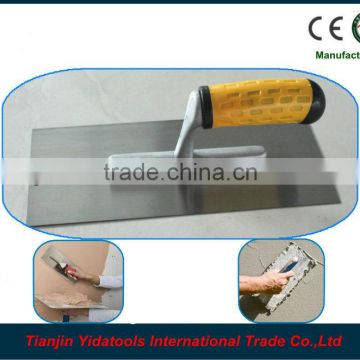 Rubber plastic handle plastering trowels