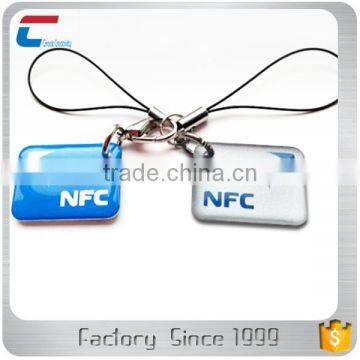 High Quality OEM Customized Shape and Printing Mini Rfid Nfc Epoxy Plastic Tag Key Card for Access Control photo-2