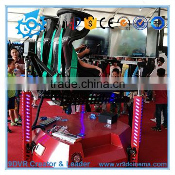 Attractive simulator racing car game machine simulator driving game machine with 360 degree rotary