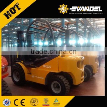 YTO 4 tons LPG Forklift four wheel forklift truck gasoline forklift truck, high quality