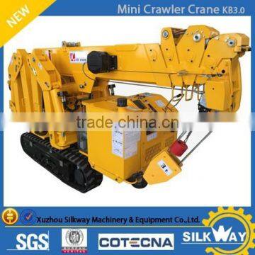 3tons mini Spider crawler crane with CE certificate with Japan Key Parts