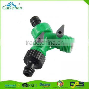 Manufacturer Plastic Y TEE Coupling Male ad Female Hose Connector Tap Connector photo-4