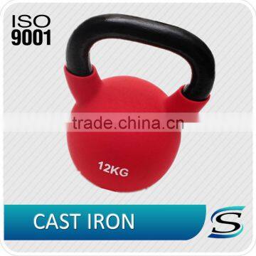 Iron casting kettlebell with custom logo