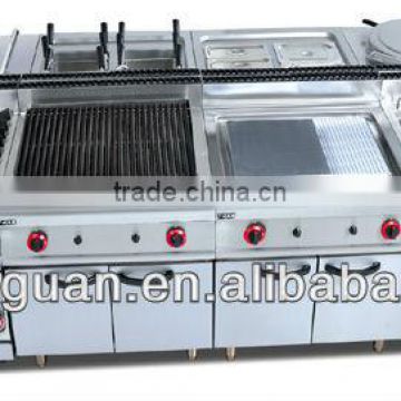 Stainless Steel Gas Cooking Range