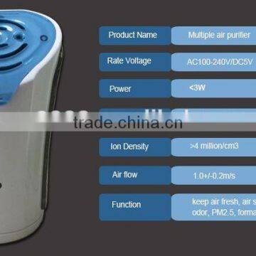 Clothes Press Electrostatic and Negative Ion Filter Pm2.5 Air Purifier Oxygen Bar photo-4