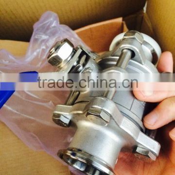 3-piece stainless steel 2 inch ball valve