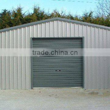 flat pack low cost prefab metal garage/carport with Sandwich Panel