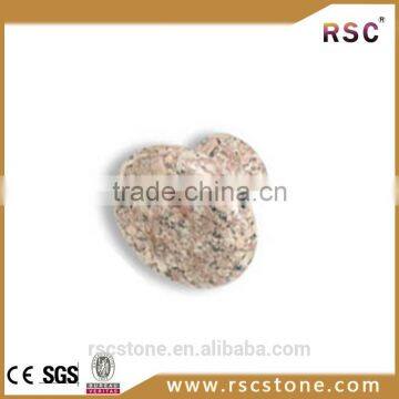 Pink granite knob for kitchen door decoration