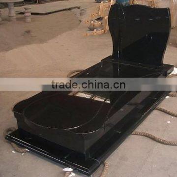 China Hebei Black Granite Tombstone photo-3