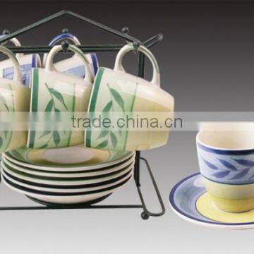 250--350ml Ceramic Coffee Mug Set Porcelain Tea Mug Set Coffee Mug With Saucer photo-5
