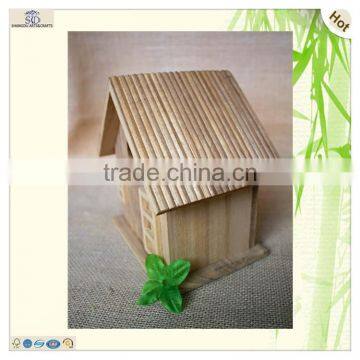 Handmade Antique Wood Cut Window Blinds Bird Cage photo-3