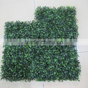 Artificial milan grass mat grass carpet for boxwood hedge fence