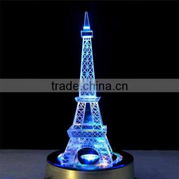 3D Crystal Decoration Pieces Crystal Eiffel Tower