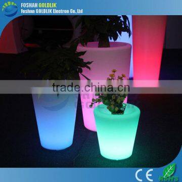 Disco Multicolors Pot Lithium Battery LED Light up Flower Pot photo-6